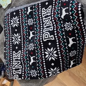 PINK Christmas Blanket